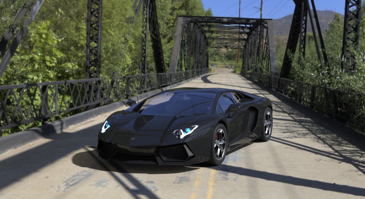 兰博基尼 Lamborghini Aventador模型外壳3D图纸